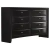CoasterEssence 200701KE-S5 Briana - 5 Piece King Bedroom Set - Black