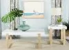 CoasterEssence 753397 Pala - Rectangular End Table - White High Gloss And Natural