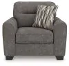 Benchcraft® 3130523 Benchcraft® 3130523 Olten - Chair And A Half - Graphite
