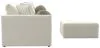 Jackson Furniture Industries 2235/37/31/36/12-16 Jackson Furniture Industries 2235/37/31/36/12-16 Ritzy - 3 Piece Modular Sofa And 1 Included Cocktail Ottoman - Bone