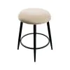 Intercon BS-BS-18C-CHM-C24 Metal Base Barstools - Barstool With Backless Seat - Champagne