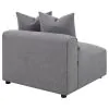 CoasterElevations 551594 Jennifer - Upholstered Armless Chair - Gray