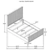 Coaster Fine Furniture 224711QB2 Brookmead - Queen Footboard, Box 2 of 3 - Black