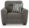 Benchcraft® 31305/23/14 Benchcraft® 31305/23/14 Olten - 2 Pc. - Chair And A Half, Ottoman - Graphite