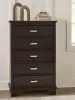 Ashley Furniture B441-46 Covetown - Five Drawer Chest - Dark Brown