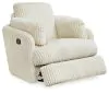 Ashley Furniture 9490261 Ashley Furniture 9490261 Tie-Breaker - Swivel Glider Recliner - Ivory