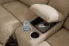 Ashley Furniture 61004S5 Ashley Furniture 61004S5 Next-Gen Durapella - 5-Piece Power Reclining Sectional With Storage Console - Sand