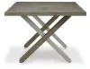 Ashley Furniture D766-25 Krystanza - Rectangular Dining Room Table - Weathered Gray
