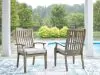 Ashley Furniture P701-601A Rainier Ranch - Arm Chair With Cushion (Set of 2) - Brown / Beige
