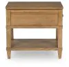 Ashley Furniture T655-3 Sharlance - Rectangular End Table - Light Brown