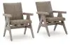 Ashley Furniture PCP690-602A Cliff Trails - Rocking Arm Chair (Set of 2) - Beige