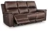 Ashley Furniture PCU1200115 Ashley Furniture PCU1200115 Bleckley - Power Reclining Sofa With Adjustable Headrest - Espresso