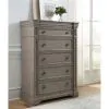 Pulaski Furniture P167124 Kingsbury - 6 Drawer Chest - French Gray