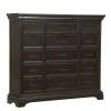 Pulaski Furniture P012127 Caldwell - 17 Drawer Master Chest - Deep Brown