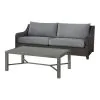 New Classic G807G-30S New Classic G807G-30S Skye - 2 Piece Outdoor Set (Sofa & Slat Top Coffee Table) - Gray