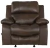 Jackson Furniture Industries 49902-1268/09-3068/09 Positano - Top Grain Italian Leather Rocker Recliner - Cocoa