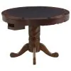 CoasterEssence 100871-S5 Turk - 5 Piece Dining And Game Table Set - Tobacco