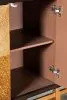 CoasterElevations 953497 Zira - 4-Door Wood Parquet Storage Accent Cabinet - Brown