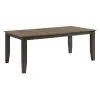 Intercon BE-TA-4278-BWA-C Intercon BE-TA-4278-BWA-C Beacon - Dining Table - Charcoal / Walnut