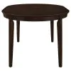 Coaster Fine Furniture 100770-S7A Gabriel - 7 Piece Extension Leaf Dining Table Set - Dark Brown