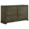 Coaster Fine Furniture 224930Q-S5 Gran Park - 5 Piece Queen Bedroom Set - Dark Cocoa
