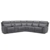 Liberty Furniture 7007BG-UPH-6PCSEC Cooper - 6 Piece Sectional - Blue Gray