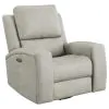Coaster Fine Furniture 603436PPP Brickston - Triple Power Swivel Glider Recliner - Gray
