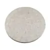 Pulaski Furniture P301743 Round Stone Top Cocktail Table With Decorative Metal Base - Beige