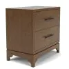 Riverside Furniture 61769 Calhoun - 2-Drawer Nightstand - Whiskey Oak