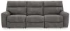 Ashley Furniture 61003S2 Ashley Furniture 61003S2 Next-Gen Durapella - 3-Piece Power Reclining Sectional Sofa - Slate