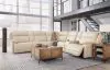 Ashley Furniture U13001S9 Ashley Furniture U13001S9 Double Deal - 7-Piece Power Reclining Sectional With 2 Consoles - Almond