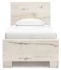 Ashley Furniture B2310B23 Lawroy - Twin Panel Bed With 2 Under Bed Storage Units - Light Natural