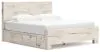 Ashley Furniture B2310B12 Ashley Furniture B2310B12 Lawroy - King Panel Bed With Under Bed Storage - Light Natural