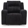 Ashley Furniture PC6420213 Forest Lake - Power Recliner With Adj Headrest - Black