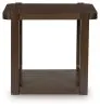 Ashley Furniture T656-3 Ashley Furniture T656-3 Breckington - Rectangular End Table - Dark Brown