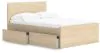 Ashley Furniture EB9632B11 Ashley Furniture EB9632B11 Onita - Full Panel Platform Bed With 1 Side Storage - Natural