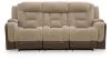 Ashley Furniture PC8350415 Ashley Furniture PC8350415 Mixed Motion - Power Reclining Sofa With Adjustable Headrest - Brownstone