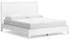 Ashley Furniture B427/31/36/82/94/92(2) Ashley Furniture B427/31/36/82/94/92(2) Binterglen - 6 Pc. - Dresser, Mirror, California King Panel Bed, 2 Nightstands - White