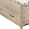 Samuel Lawrence Furniture S496-YBR-K11 River Creek - Full Panel Bed with Trundle - River Birch Brown