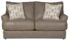 Jackson Furniture Industries 248202-1273/56-3073/56 Prato - Leather Loveseat - Putty