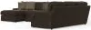 Jackson Furniture Industries 4376/72/75/30-49 Jackson Furniture Industries 4376/72/75/30-49 Mammoth - 3 Piece Sectional With LSF Chaise - Chocolate