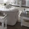 Liberty Furniture 244-OT-O3PCS Liberty Furniture 244-OT-O3PCS Magnolia Manor - 3 Piece Table Set (1 Round Cocktail 2 End Tables) - Antique White