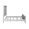 Liberty Furniture 237-BR-KPB River Place - King Panel Bed - Riverstone White & Tobacco