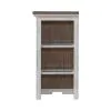 Liberty Furniture 237-EL00T River Place - Left Pier Top - Riverstone White & Tobacco