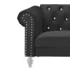 New Classic UKD13-30-BLKC New Classic UKD13-30-BLKC Emma Crystal - Sofa - Black