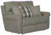 Jackson Furniture Industries 61212-1605/58-2533/58 Jackson Furniture Industries 61212-1605/58-2533/58 Westport - Power Lay Flat Reclining Loveseat - Metal