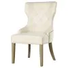 CoasterElevations 104507 Baney - Tufted Upholstered Dining Chair - Beige And Rustic Gray