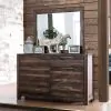 Furniture of America CM7576M Hankinson - Mirror - Rustic Natural Tone
