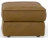 Jackson Furniture Industries 240610-1273/16-3073/16 Corvara - Top Grain Italian Leather Match Ottoman - Caramel