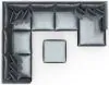 Jackson Furniture Industries 2245/36/31/59/76/12/6-23 Jackson Furniture Industries 2245/36/31/59/76/12/6-23 Remington - 6 Piece Modular Sectional (RSF Chaise) And 1 Included Cocktail Ottoman - Slate